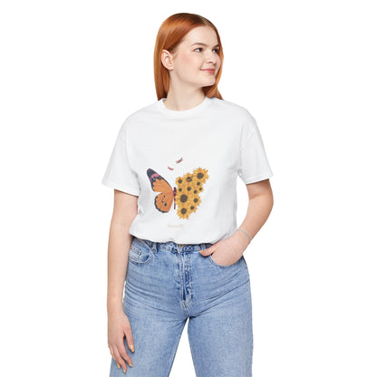 Camiseta unisex con mariposas