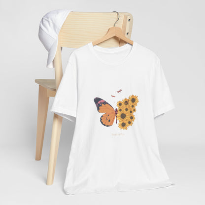 Camiseta unisex con mariposas