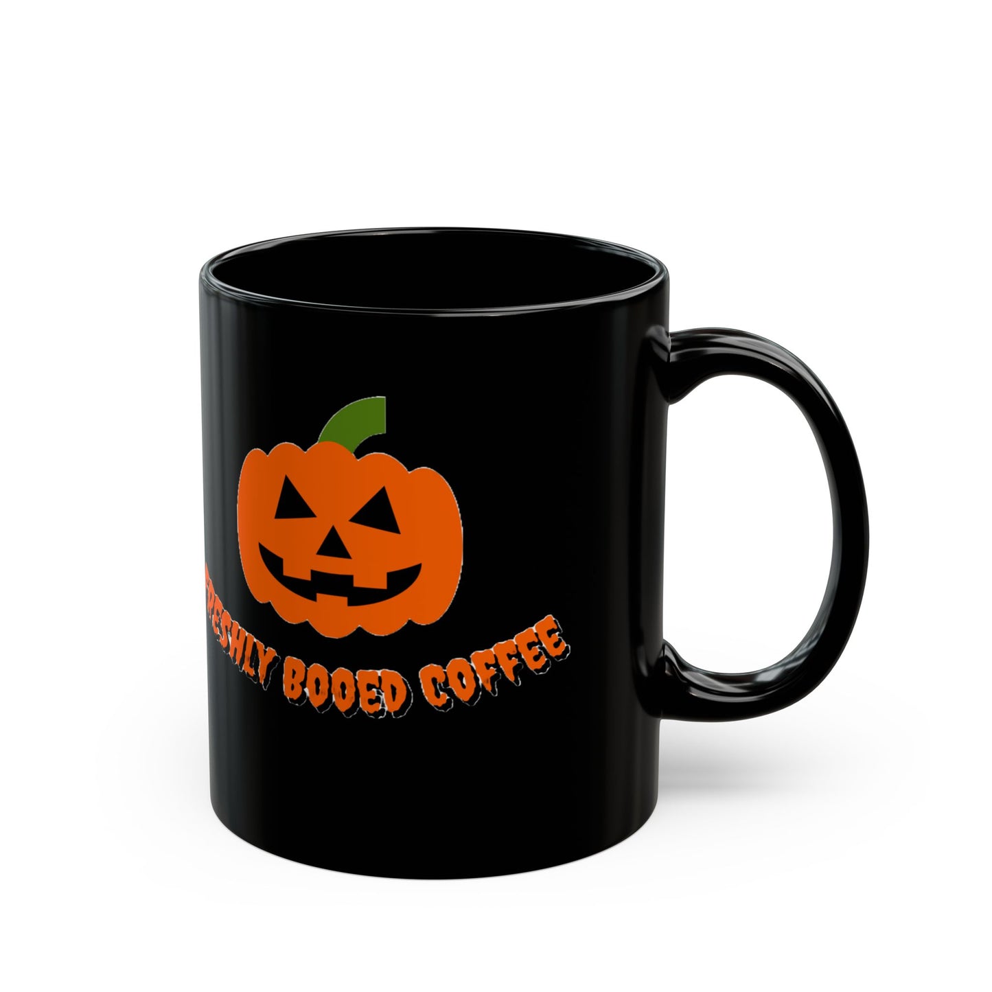 Taza de café recién hecha para Halloween