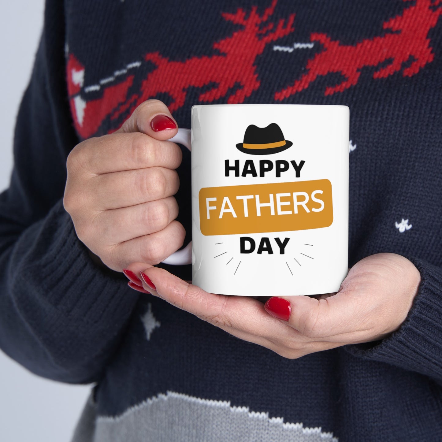 Taza de cerámica para el Día del Padre (11 oz, 15 oz)