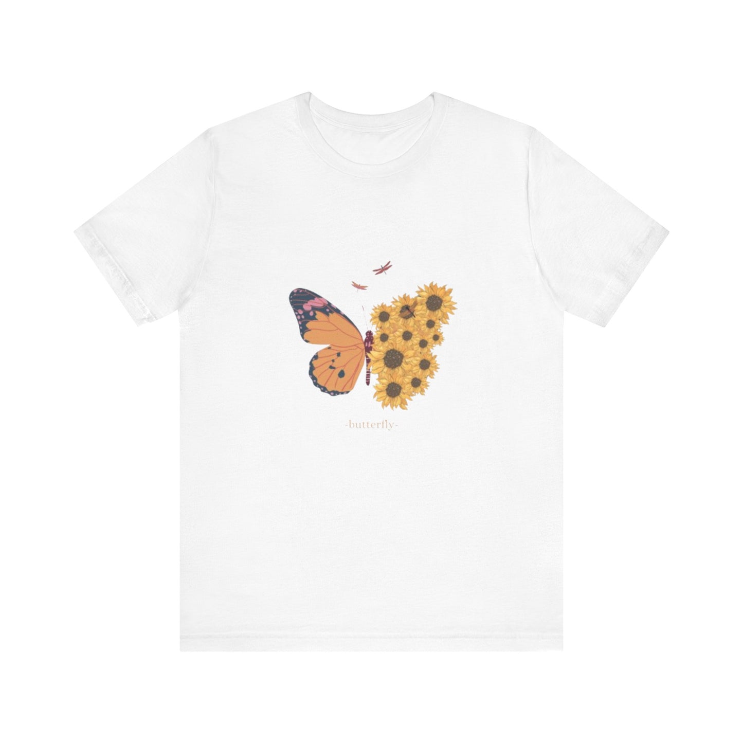 Camiseta unisex con mariposas