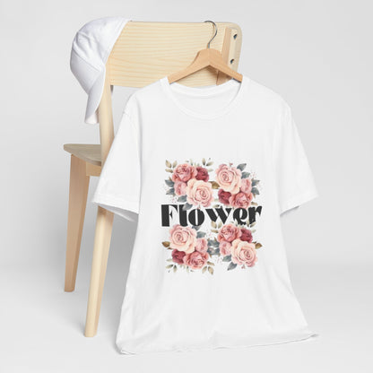 Unisex Flower Tee