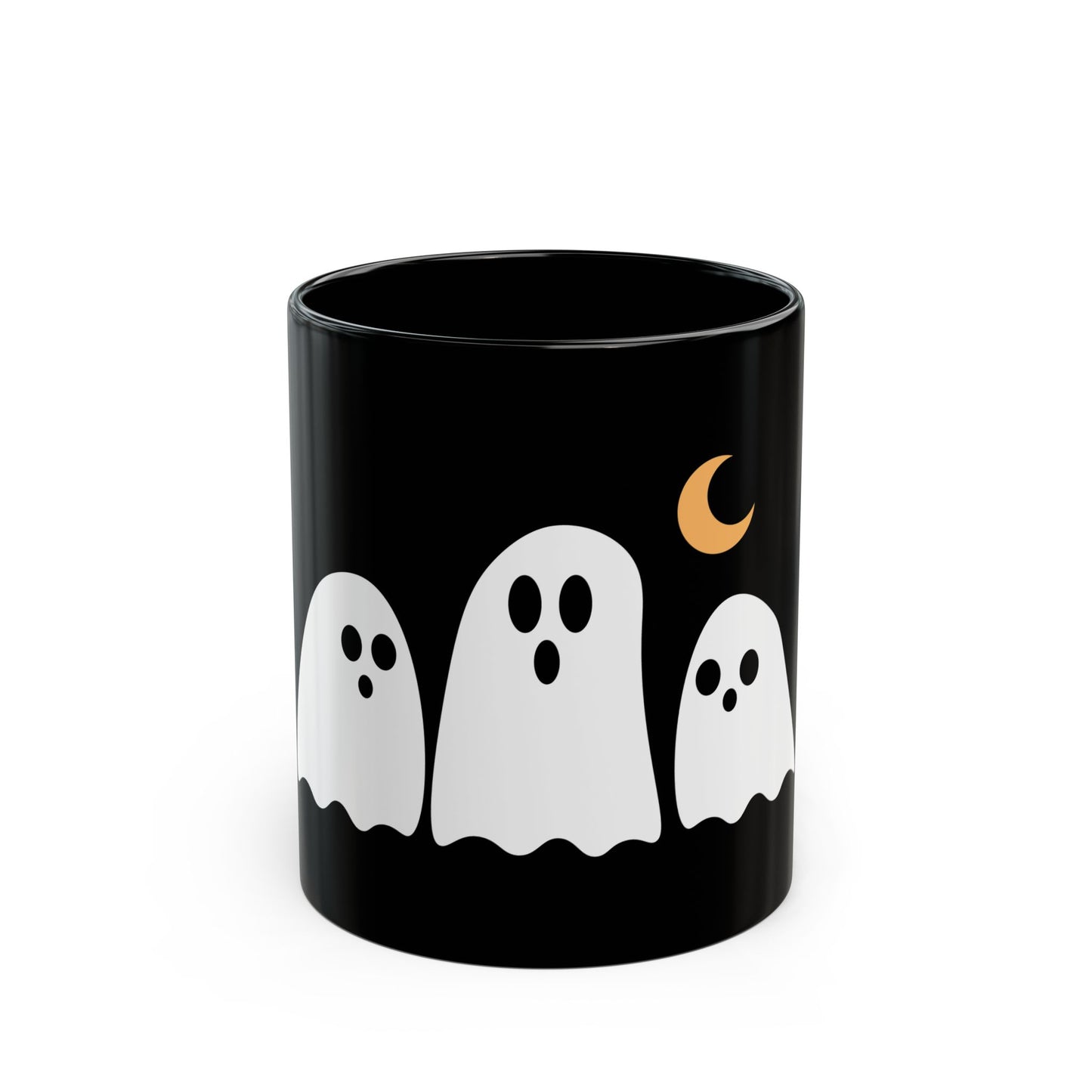 Mug with Cute Ghosts Halloween Design