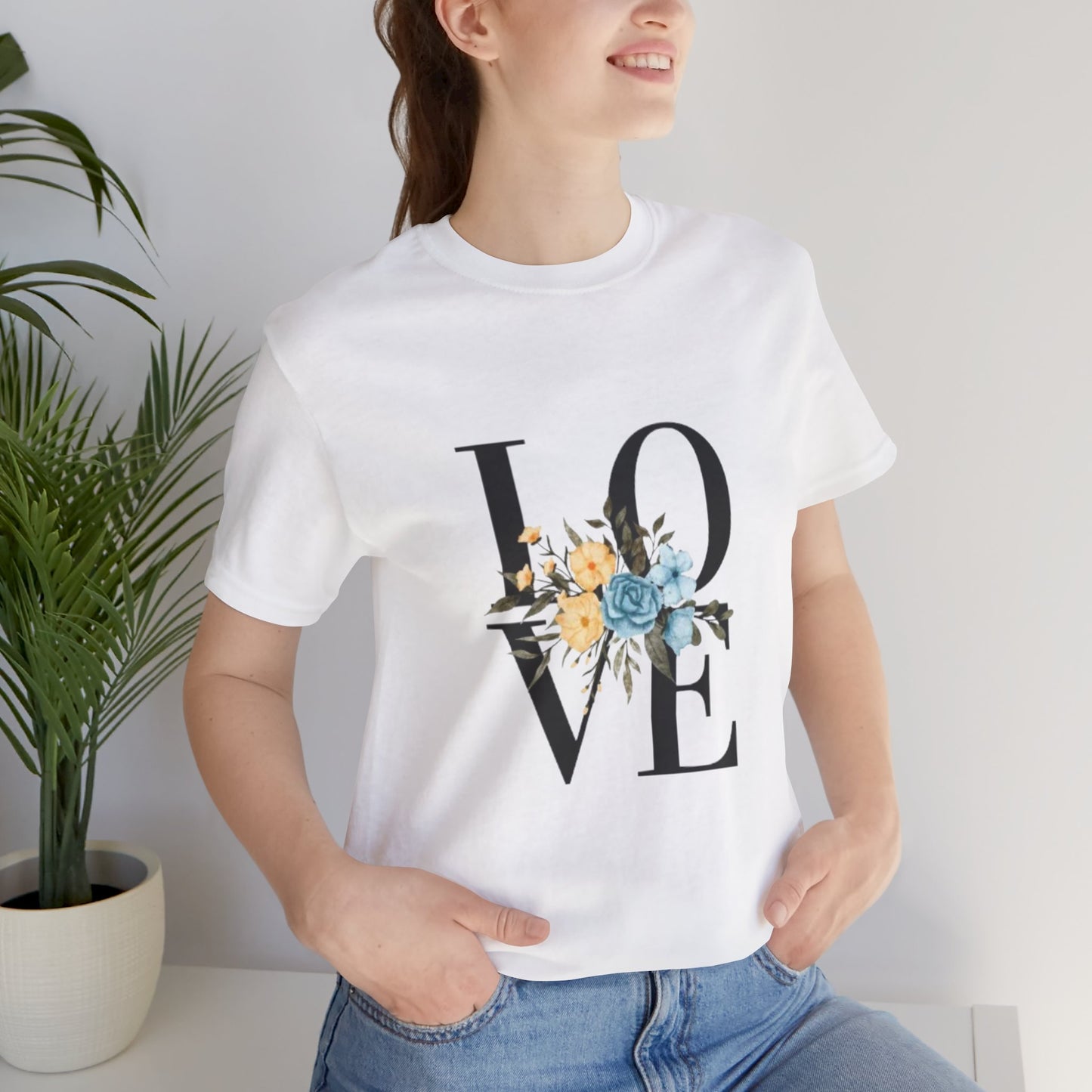 Camiseta unisex Love with Flowers