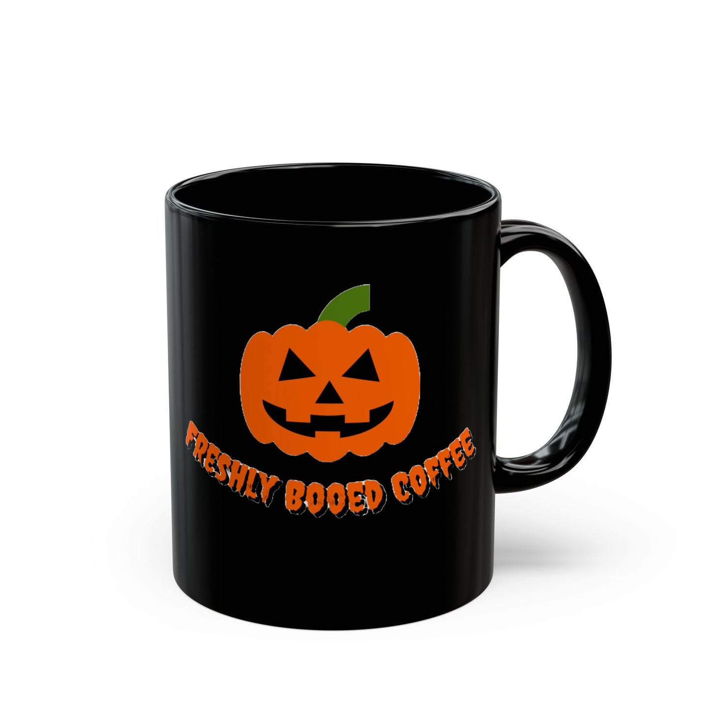 Taza de café recién hecha para Halloween