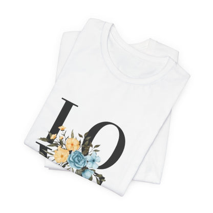 Camiseta unisex Love with Flowers