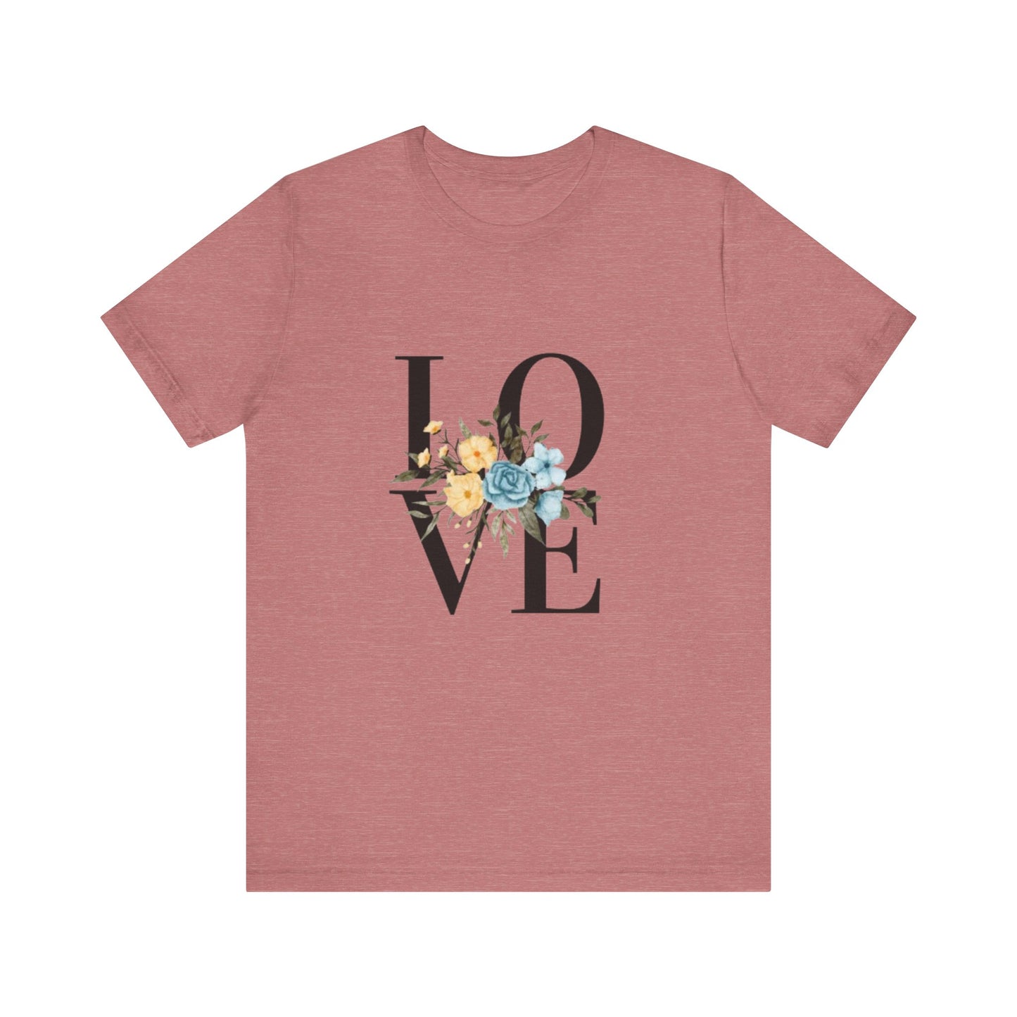 Camiseta unisex Love with Flowers