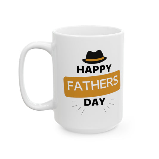 Father's Day Ceramic Mug, (11oz, 15oz)