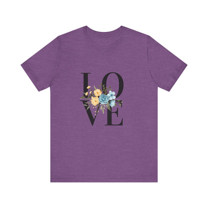 Camiseta unisex Love with Flowers