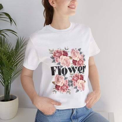 Unisex Flower Tee