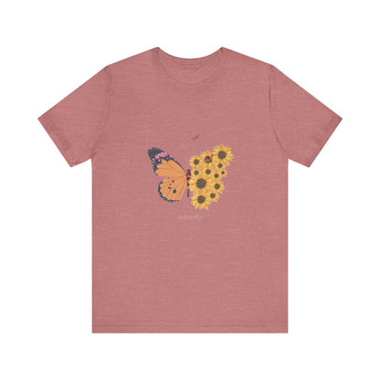 Camiseta unisex con mariposas