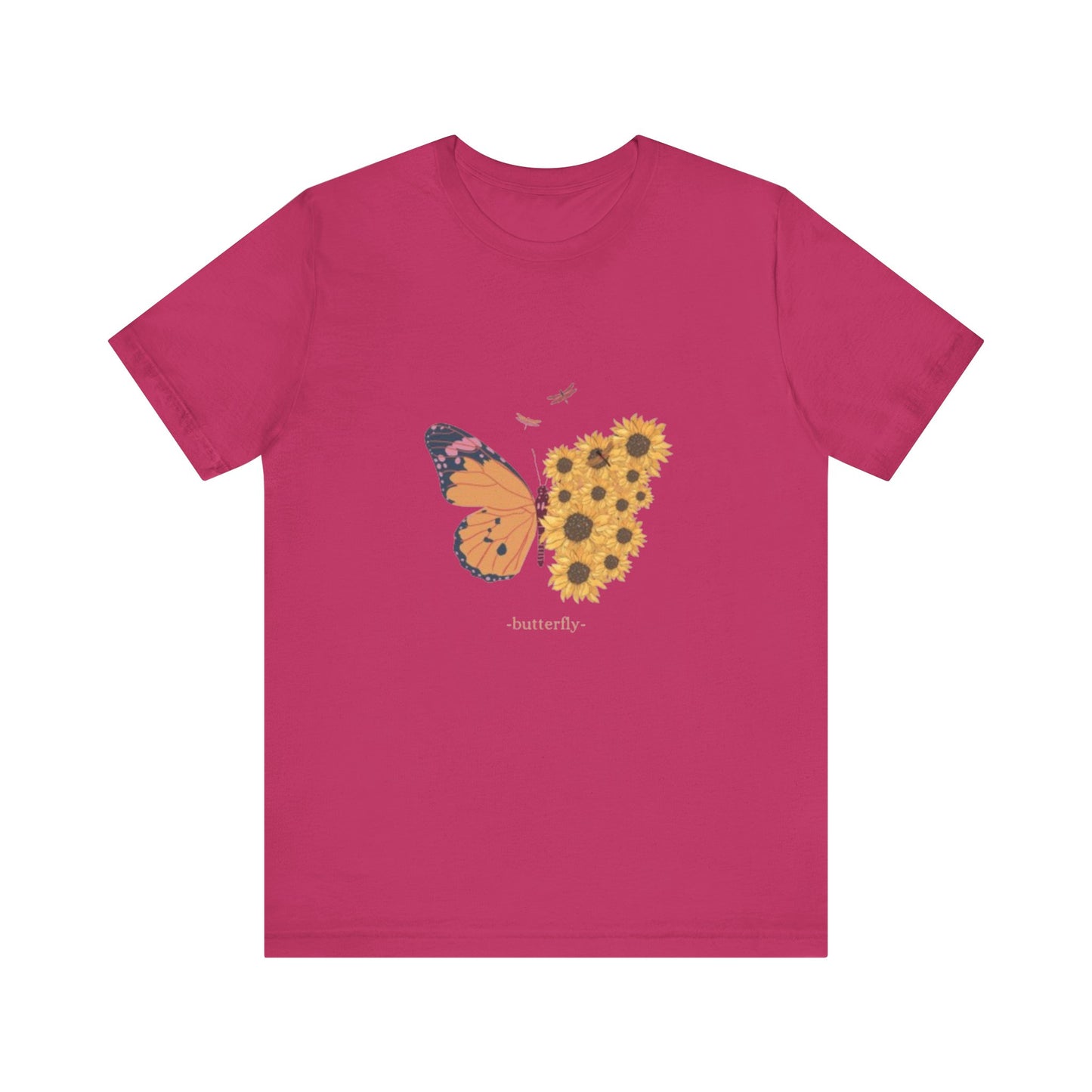 Camiseta unisex con mariposas