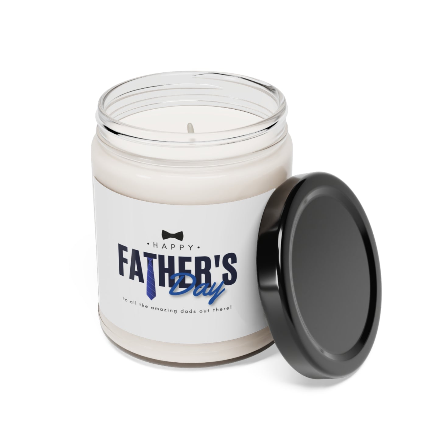 Father's Day Scented Soy Candle Gift, 9oz