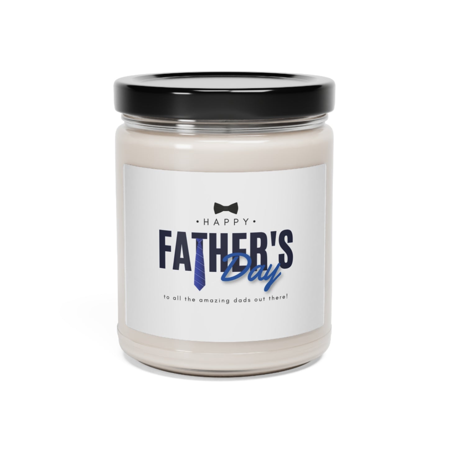 Father's Day Scented Soy Candle Gift, 9oz