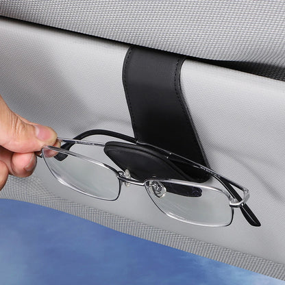 DriveGuard: Car Sun Visor Sunglasses Holder