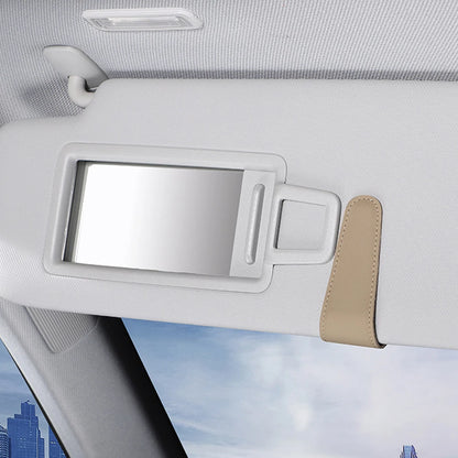 DriveGuard: Car Sun Visor Sunglasses Holder