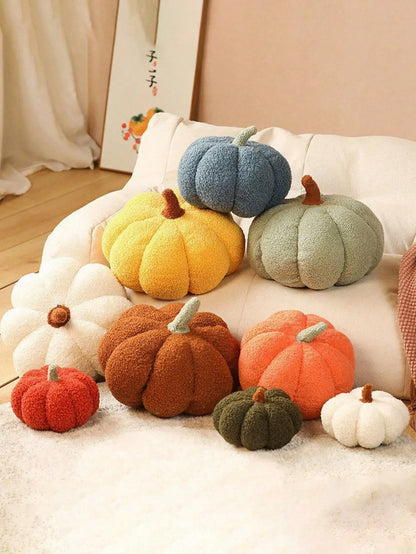 Soft Pumpkin Pillow Sofa Cushion Bedroom Decoration Kids Gifts Baby Soothing Hallowen Decoration Plushies Toys Outdoor Pillows