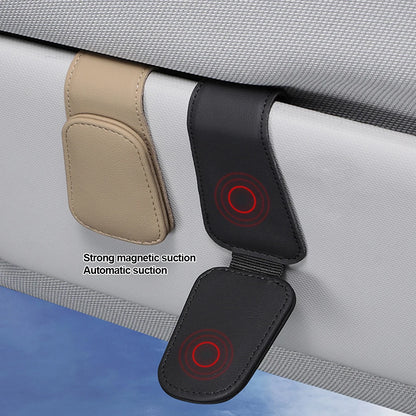 DriveGuard: Car Sun Visor Sunglasses Holder